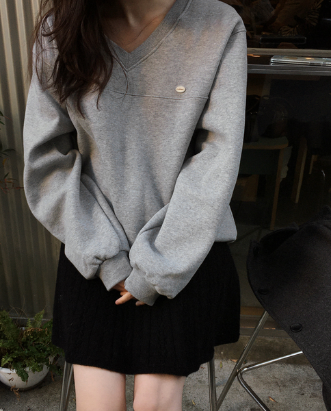 [SLOWAND] # SLOWMADE Premium PK Slit Sweatshirt