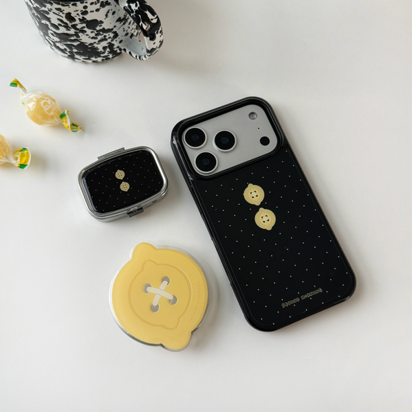 [second morning] Dot Semo Button Tin Case