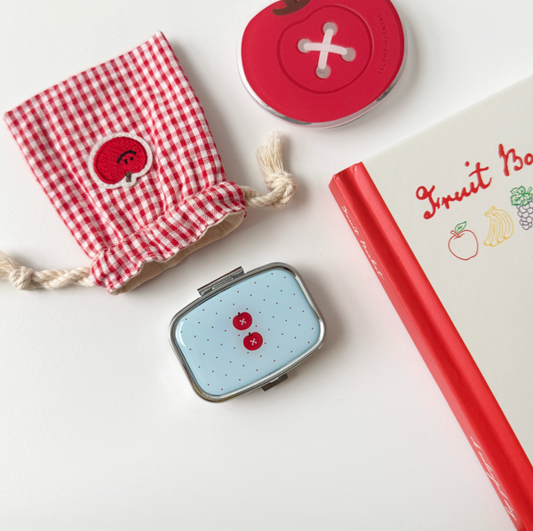 [second morning] Dot Semo Button Tin Case