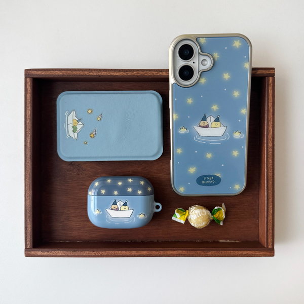 [second morning] Paper Boat Airpods Case