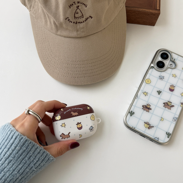 [second morning] Horse Semo Airpods Case