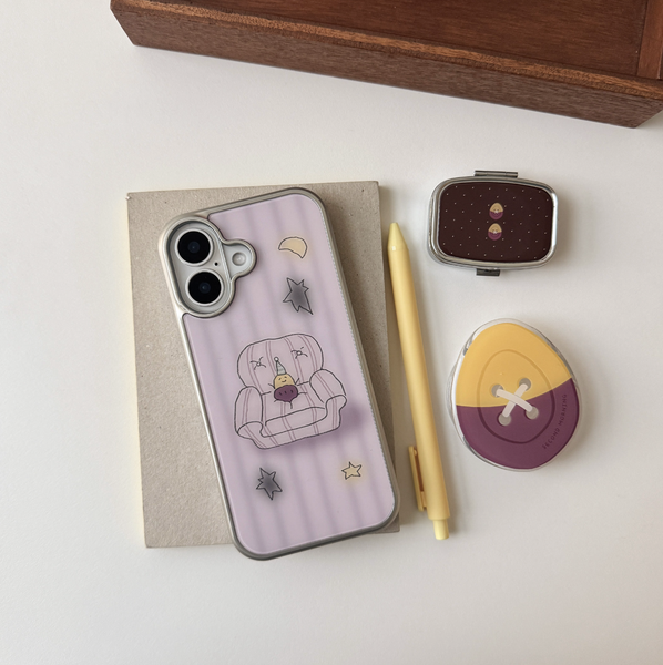 [second morning] Chilling Gogumi MagSafe Silver Case