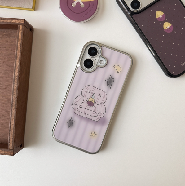 [second morning] Chilling Gogumi MagSafe Silver Case