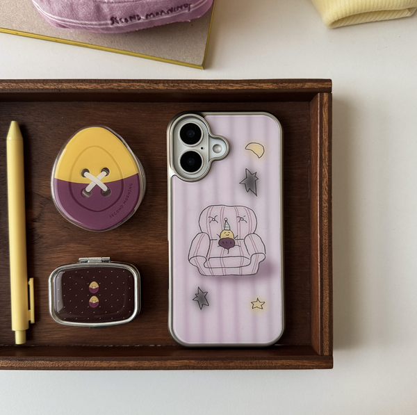 [second morning] Chilling Gogumi MagSafe Silver Case