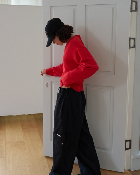 [FROM BEGINNING][MADE] Mercy Basic V-Neck Knitwear