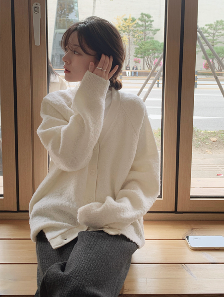 [SLOWAND] # SLOWMADE All Day Tantan Soft Knitwear Sweat Pants