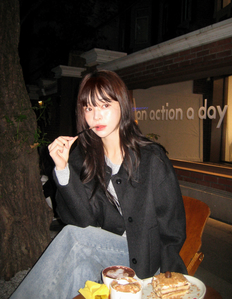 [SHOPPERLAND] Handmade Wool Short Coat