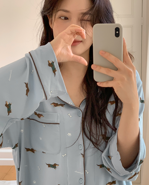 [Juuneedu] Dachshund Pyjama Set