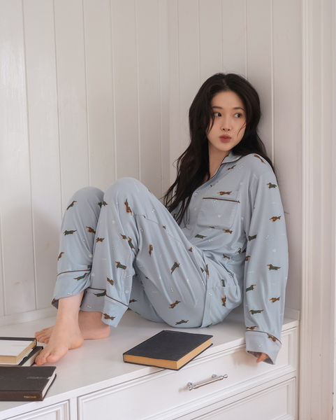 [Juuneedu] Dachshund Pyjama Set