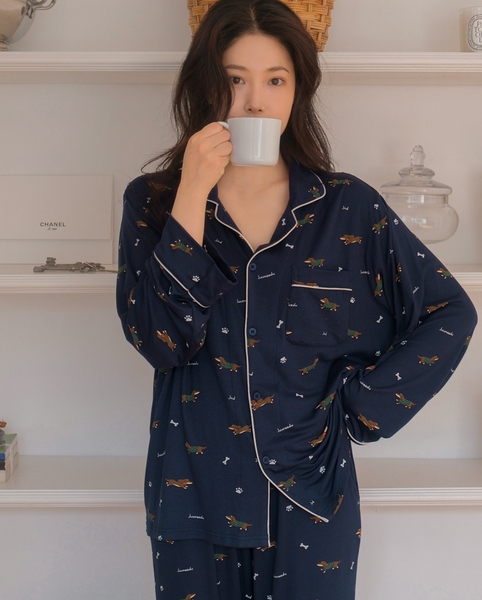 [Juuneedu] Dachshund Pyjama Set