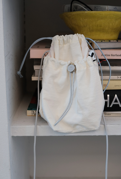 [MINMIN] 3Pockets Mini Bag Ivory