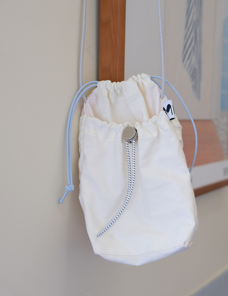 [MINMIN] 3Pockets Mini Bag Ivory