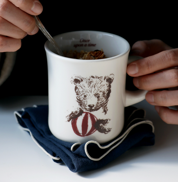 [ALLGRAY] Allgray Mug 320ml (After a walk Bear)