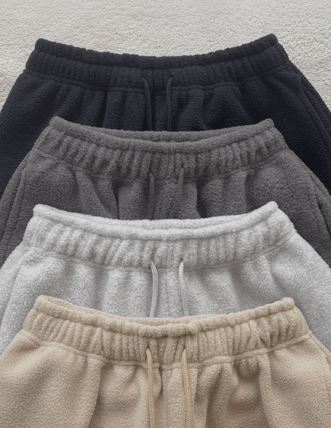 [SLOWAND] Winter Hug Fleece Training Pants