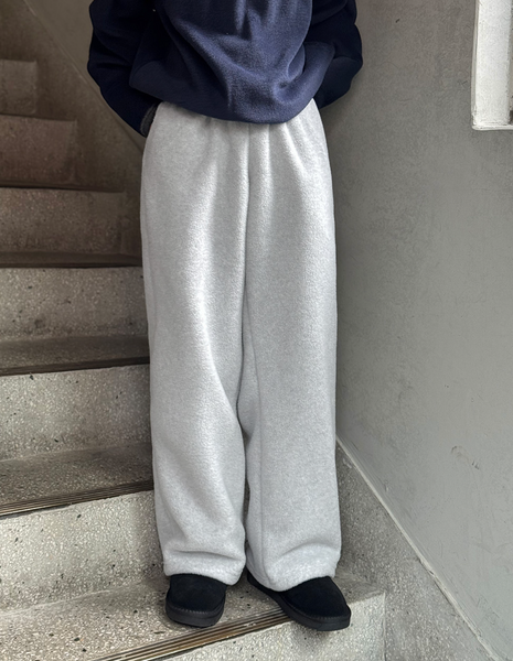 [SLOWAND] Winter Hug Fleece Training Pants