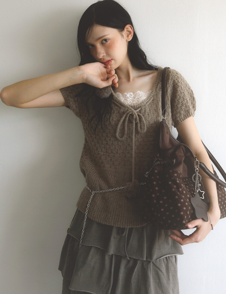 [BadBlue] Mori Dimsum Bag Brown