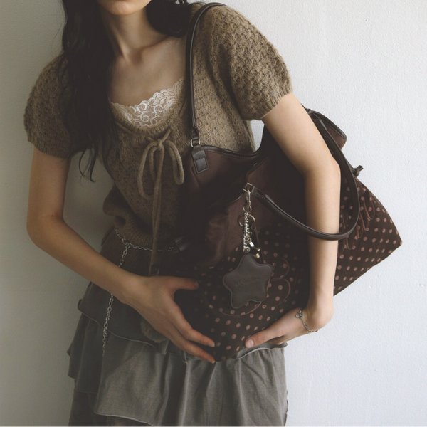 [BadBlue] Mori Dimsum Bag Brown
