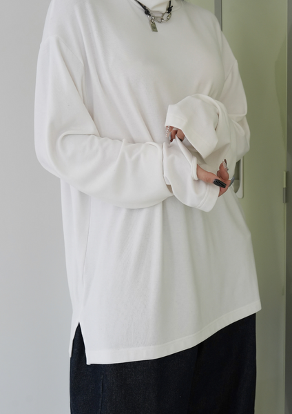 [BINARY01] Ruten Warmer Turtleneck T-shirt