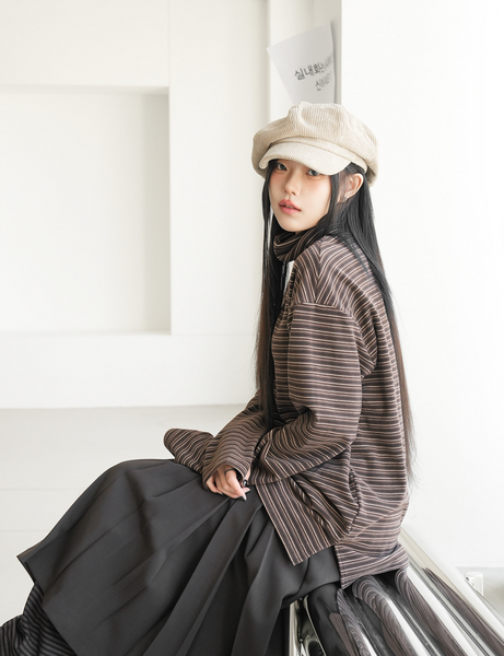 [BINARY01] Ruten Warmer Turtleneck T-shirt