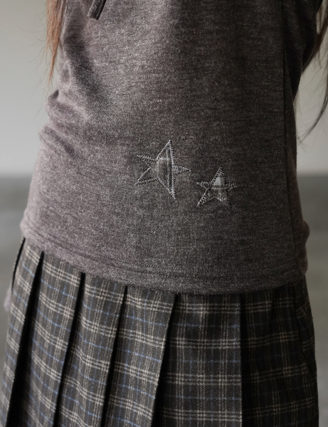 [BINARY01] Star Hooded T-shirt