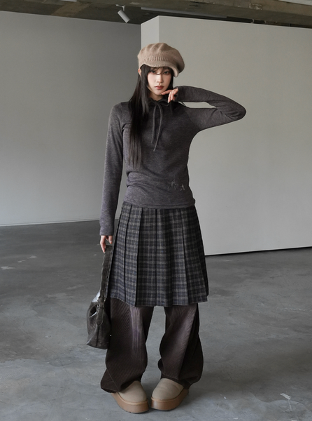 [BINARY01] Star Hooded T-shirt