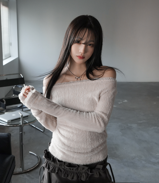 [BINARY01] Terrell Lace Brush T-shirt