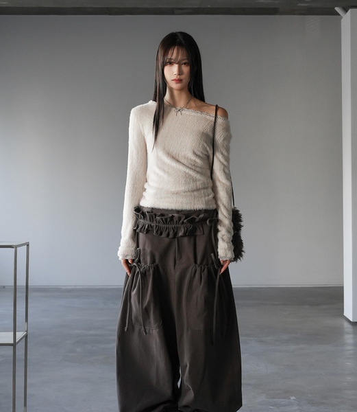 [BINARY01] Terrell Lace Brush T-shirt