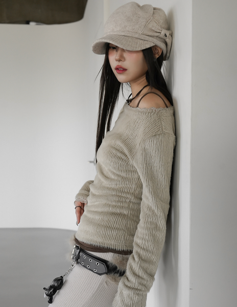 [BINARY01] Terrell Lace Brush T-shirt