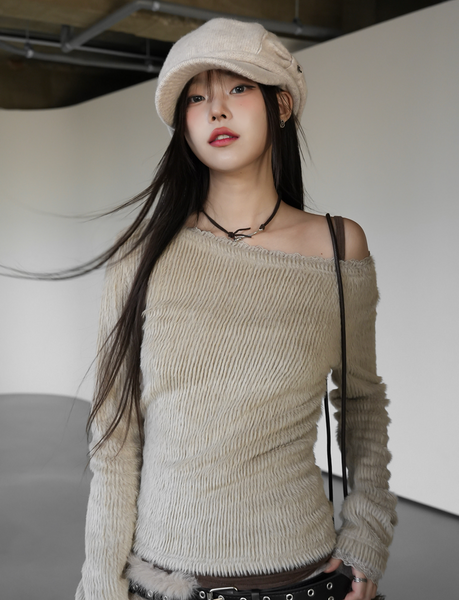 [BINARY01] Terrell Lace Brush T-shirt