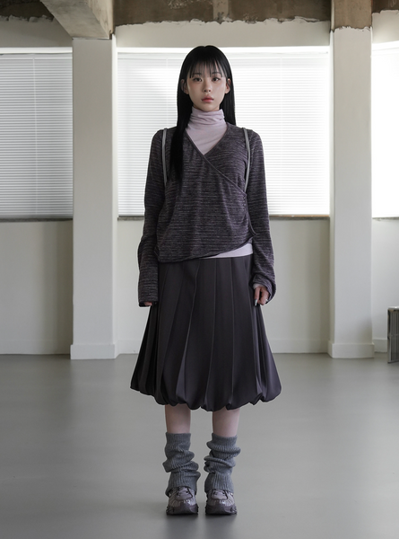 [BINARY01] Basic Wool Turtleneck T-shirt (11Colours)