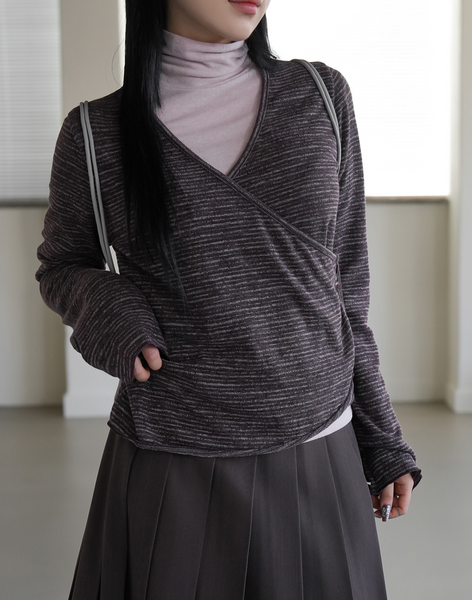 [BINARY01] Basic Wool Turtleneck T-shirt (11Colours)