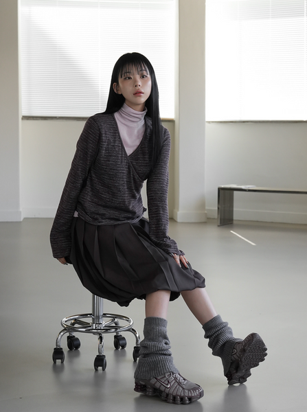 [BINARY01] Basic Wool Turtleneck T-shirt (11Colours)