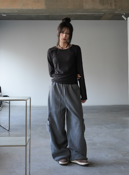 [BINARY01] Kaini Stripe T-shirt