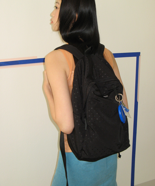 [POTE] ˚ʚ♡ɞ˚ 店主pick ⊹ Classic Backpack Dot Black