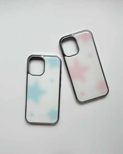 [puffu] Star Silver Epoxy Phone Case (MagSafe)