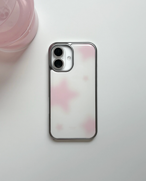 [puffu] Star Silver Epoxy Phone Case (MagSafe)