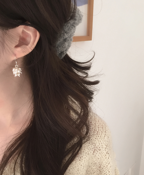[moat] Holiday Grape Earring (Silver925)