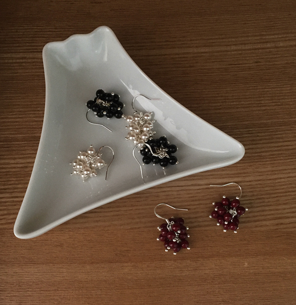 [moat] Holiday Grape Earring (Silver925)