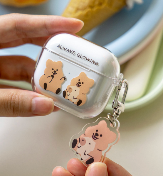 [YOUNG FOREST] Glowing Quokka Airpods Case