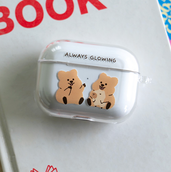 [YOUNG FOREST] Glowing Quokka Airpods Case