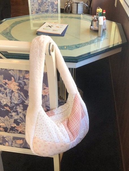 [ovuni] Patchwork Quilted Hobo Bag Rosie