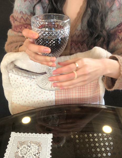 [ovuni] Patchwork Quilted Hobo Bag Rosie