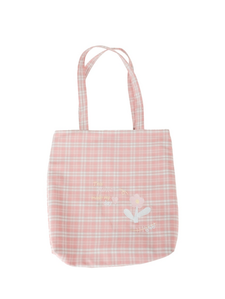 [ovuni] Everyday Fabric Bag This flower Made My Day