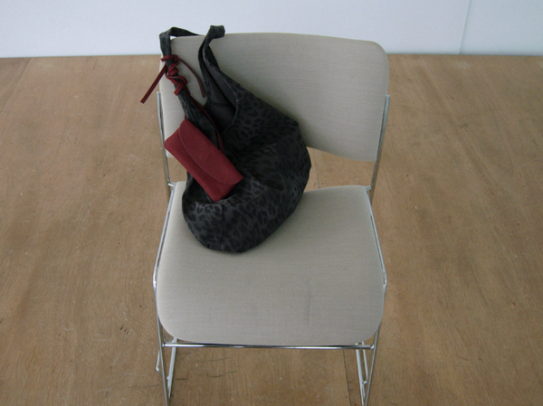 [FOETO] Leopard Eco Bag (Charcoal)