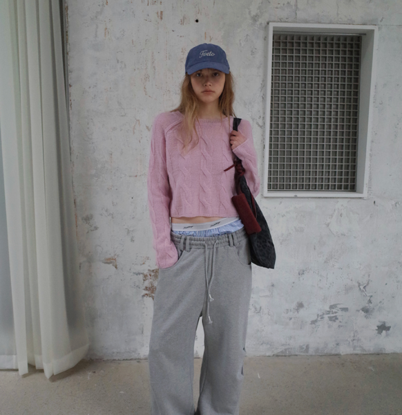 [FOETO] Leopard Eco Bag (Charcoal)