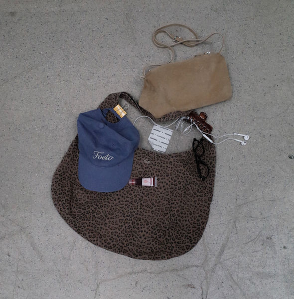 [FOETO] Leopard Eco Bag (Beige)