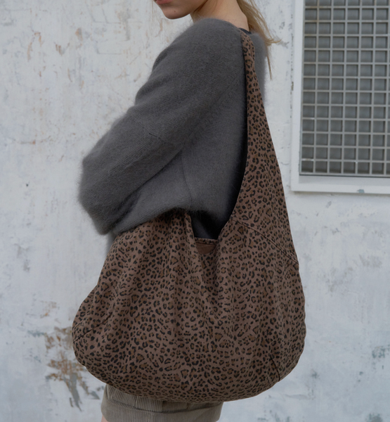 [FOETO] Leopard Eco Bag (Beige)