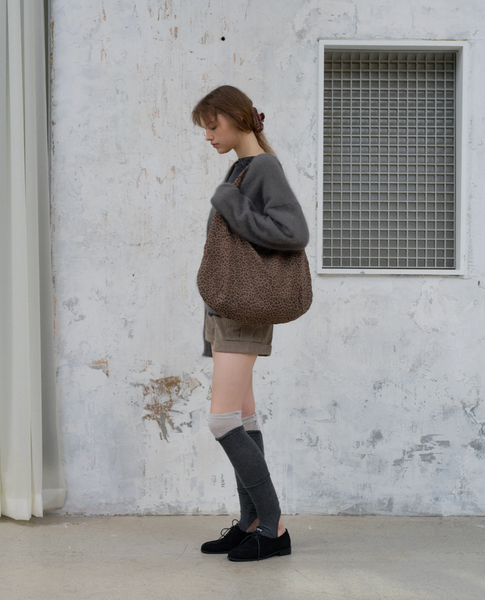 [FOETO] Leopard Eco Bag (Beige)