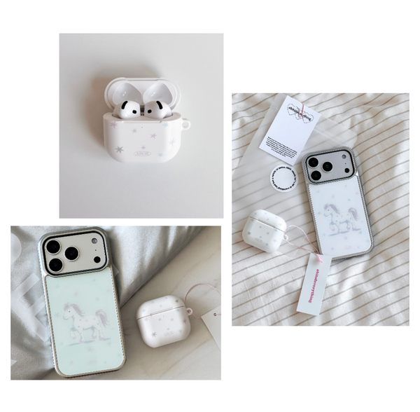 [ABOE] BABYPINK STAR Airpods Case