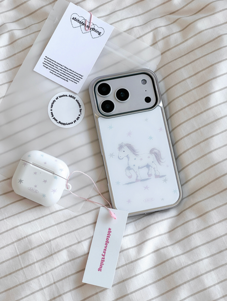 [ABOE] BABYPINK STAR Airpods Case